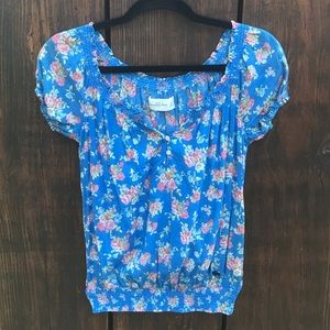 Abercrombie Flower Print Top
